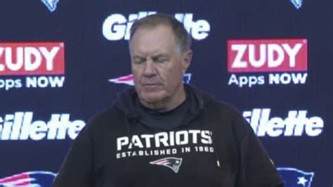 New England Patriots Head Coach Bill Belichick Reacts To Patriots Snf