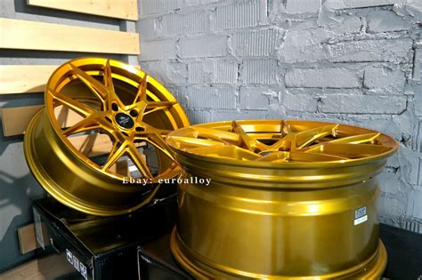 New Inch X Forzza Oregon Golden Amber Wheels For Audi Mercedes