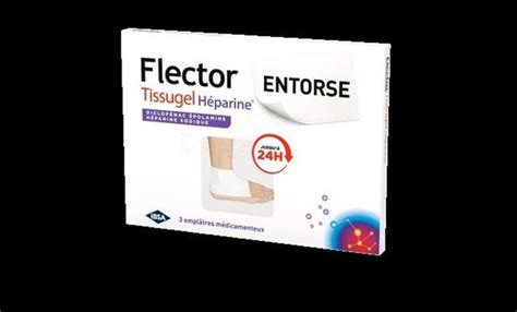 Flector Tissugel Heparine 1 G 40 000 Ui Pour 100 G Emplâtre