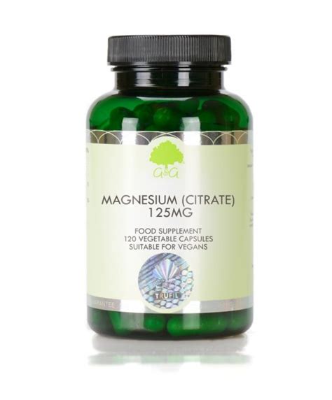 Magnesium Citrate – Цитрат магния 125 мг – 90 капсул | Самые лучшие ...