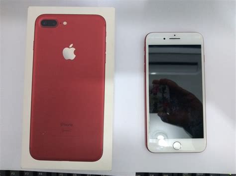 Iphone Plus Red Vermelho Gb Usado Caixa Completa R Em