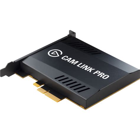 Карта захвата видео Elgato Cam Link Pro оснащена четырьмя входами HDMI
