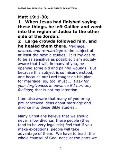 Calvary Chapel Of San Antonio Matt19 Page 2 Created With