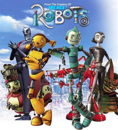 Robots 2005 History Of Robots Blue Sky Studios Animated Movies