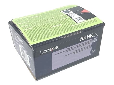 Lexmark C Hk Hk Black High Yield Toner Cartridge Gm Supplies