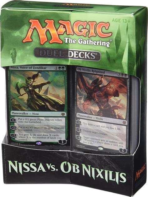 Magic The Gathering Duel Decks Nissa Vs Ob Nixilis