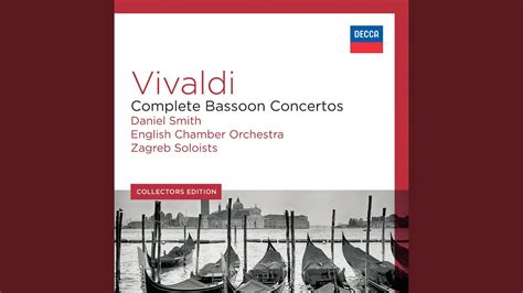 Vivaldi Bassoon Concerto No 5 In D Minor RV 481 1 Allegro YouTube