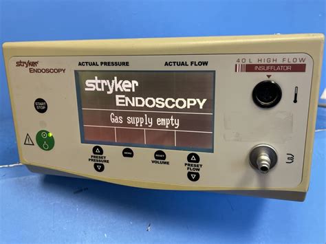 Stryker 40L Electronic Insufflator 0620 040 000 For Sale Online EBay