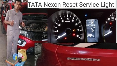 Tata Nexon Reset Engine Oil Reminder Service Light Youtube