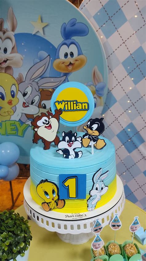 Baby Looney Tunes | Aniversario, Aniversario infantil, Decoração de ...