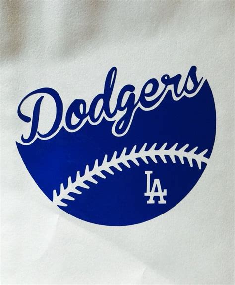 La Dodgers Free Svg Svg Images File