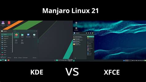 Manjaro Linux Kde Vs Xfce Youtube