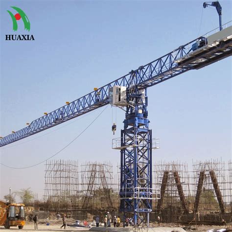 Qtp160 7015 10t Flattop Tower Crane Construction Tower Crane Price