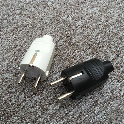 Aliexpress.com : Buy European standard 16A power plug two round feet ...