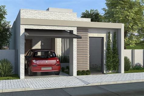 Aprender Sobre 35 Imagem Modelo De Frente De Casa Garagem Br