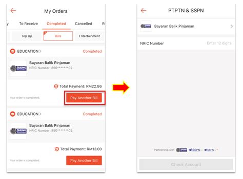 Follow These Easy Steps To Pay Your Ptptn Sspn I And Sspn I Plus Using