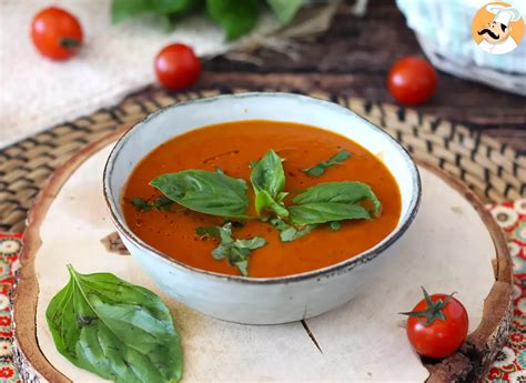 Sopa De Tomate E Manjeric O Receita Petitchef