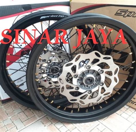 Jual Sepaket Velg Supermoto Klx 150 Sumo Klx 150 Bf Dtracker 150 Velg