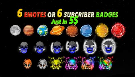 Draw Emotes Emoji Sub Badges Or Bits For Youtube Twitch Discord