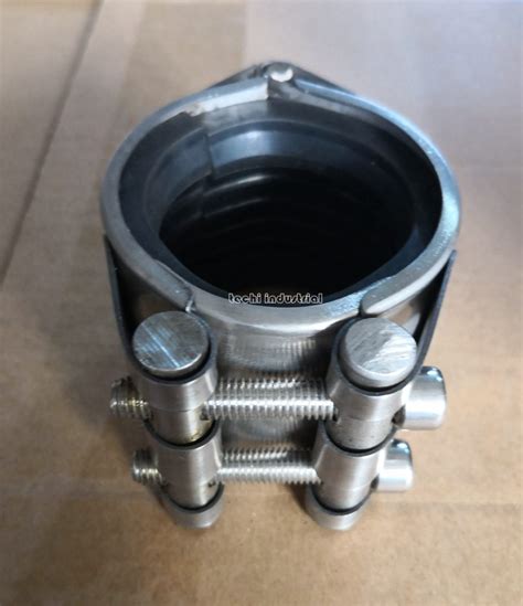 Folding Type Pipe Repair Clamp Dn100 Size 4″ Repair Coupling Top Quality Hydraulic Pipe Clamp