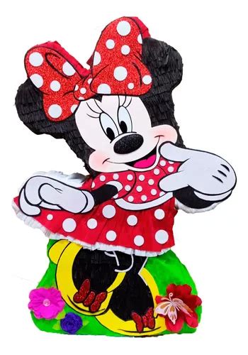 Minnie Mouse Piñata Tipo Tambor Meses sin interés