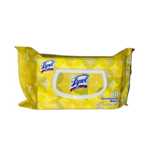 Lysol Disinfecting Wipes 80 Count 6/Case - Central NJ Janitorial Supply | G&B