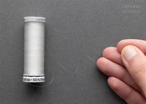 Types Of Sewing Thread When To Use Them Pdf Chart