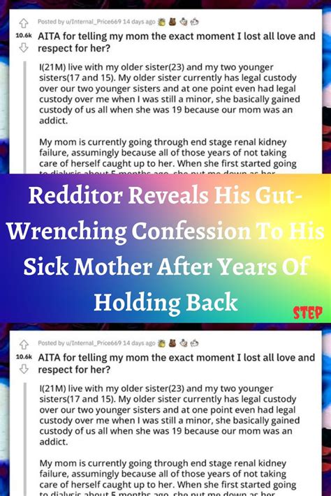 The Gut Wrenching Confession That Will Make You Rethink Her Entire Life news