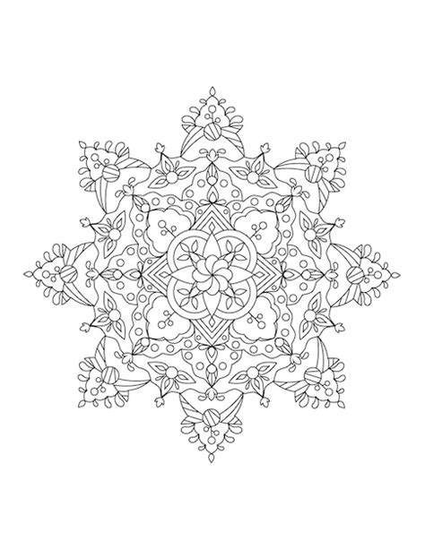 Esquema Mandala Para Colorear P Ginas Vector Premium