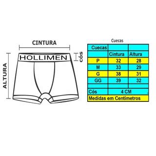 Kit Cuecas Boxer Box Masculina Adulta Microfibra Hollimen Original