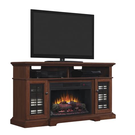 Cherry Wood: Cherry Wood Electric Fireplace