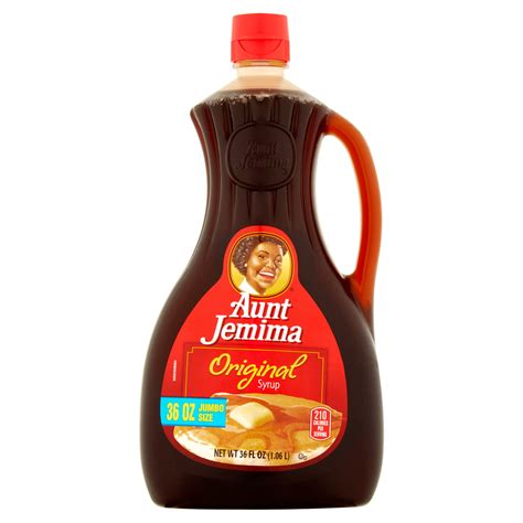 Aunt Jemima Original Syrup Jumbo Size: Nutrition & Ingredients ...
