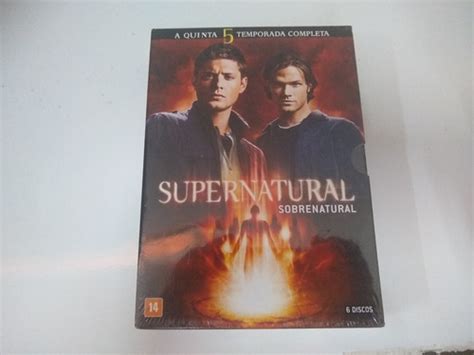 Supernatural Quinta A Temporada Dvd Original Novo Lacrado