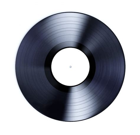 Disque Vinyle Isolé Photo Premium