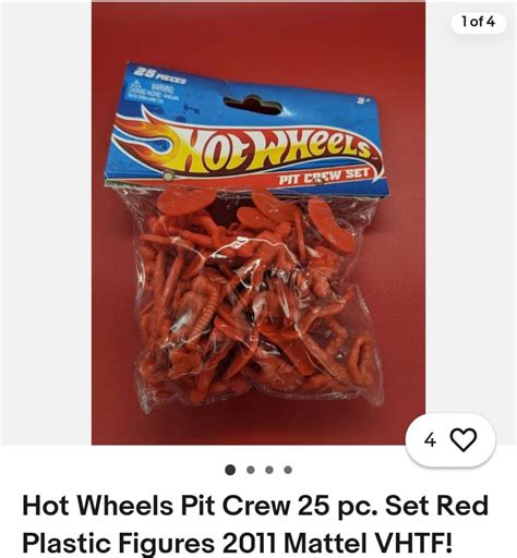 Hot Wheels Pit Crew Figures Redline Derby Racing