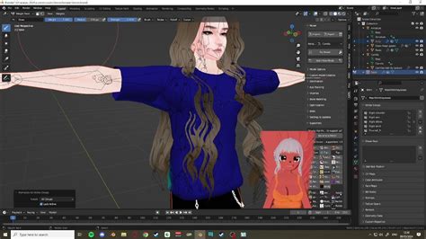 How To Quickly Weight Paint Clothing In Blender For Vrchat Tutorial Youtube