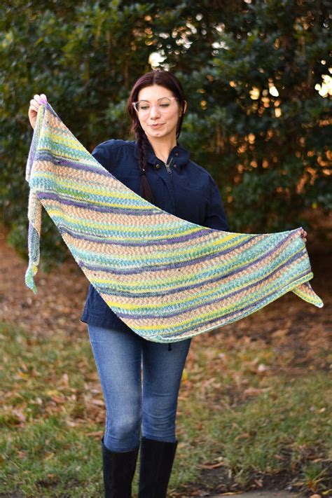 Knitting Patterns Galore Pointillism Shawl