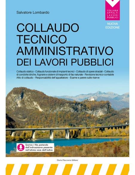 Ebook Collaudo Tecnico Amministrativo Dei Lavori Pubblici Nuova