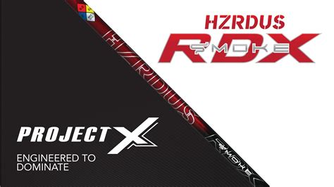 Hzrdus Smoke Red Rdx Wood And Hybrid Shafts Project X Golf Youtube