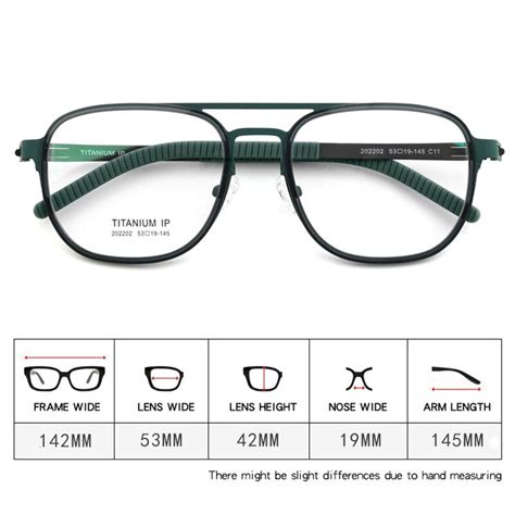 Hdcrafter Unisex Titanium Eyeglasses Fuzweb