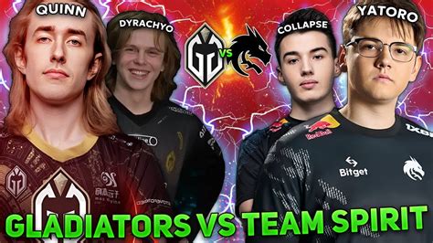 GLADIATORS Vs TEAM SPIRIT THIS Is THE BEST GAME On DREAMLEAGUE