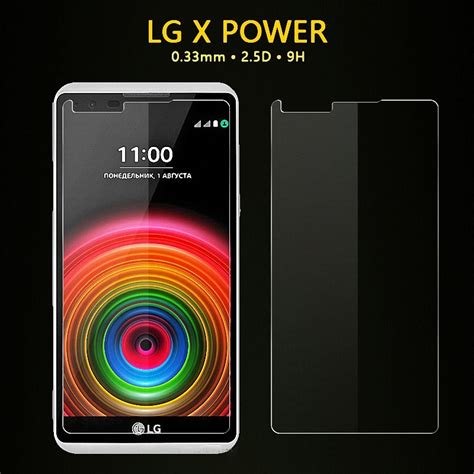 Pel Cula Protectora De Pantalla De Vidrio Templado Para Lg X Power