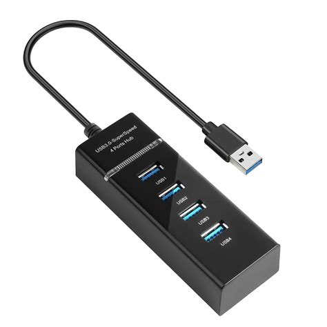 Axfee Usb Hub Port Usb Date Hub Gbps Data Multi Usb Port