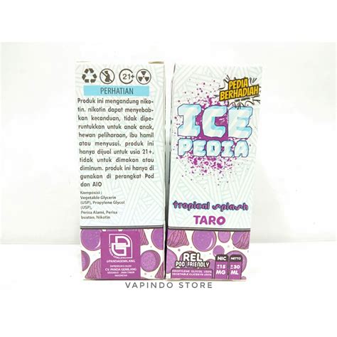 Jual PODS FRIENDLY ICEPEDIA TARO SALT 30ML 15MG ICE PEDIA BY MAJAPAHIT