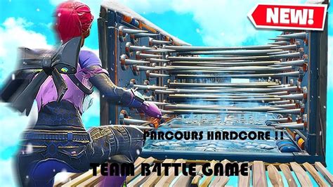 Fortnite Creatif Parcours Hardcore Fun And Fail Teamb4ttlegame Youtube