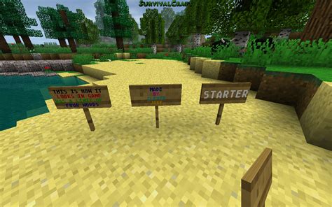 Make a wooden sign in survival craft 2 - lindamaster