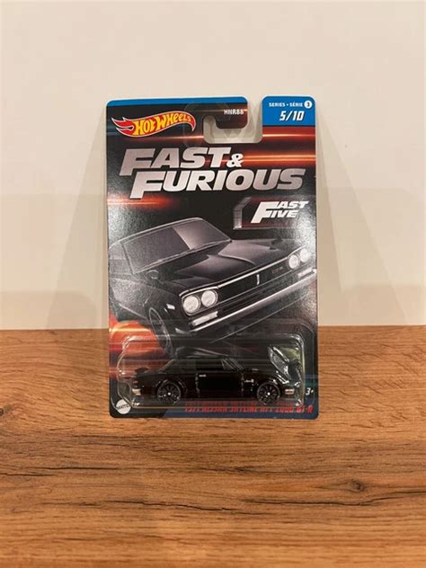 HOT WHEELS FAST Furious 1971 Nissan Skyline H T 2000 GT R Fast Five Car 17 99 PicClick UK