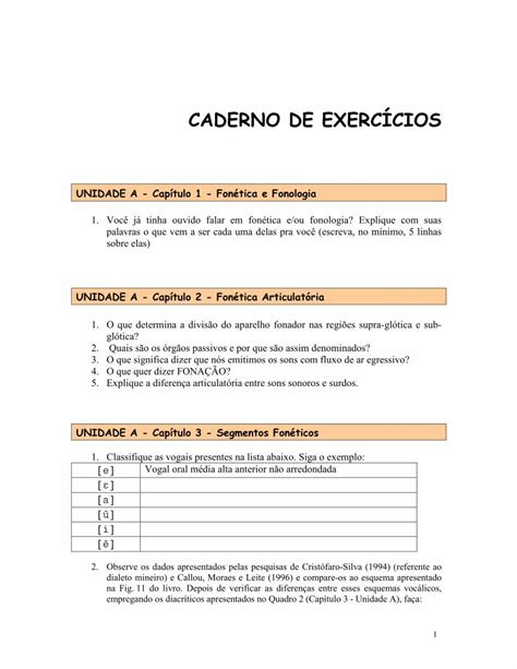 Pdf Caderno De Exerc Cios Doc Moodle Ufsc Caderno De Exerc Cios