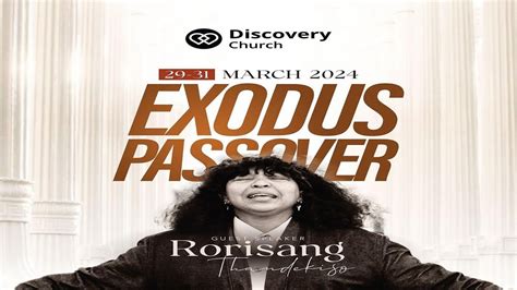 Passover Conference With Rorisang Thandekiso Youtube