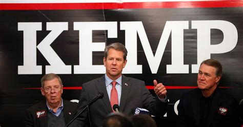 Brian Kemp Accused Of Voter Suppression Had Voting Issues On Election